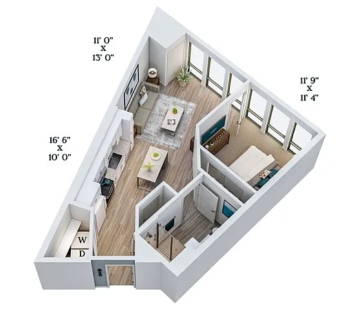 Floor plan B6