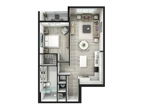 Floor plan A1A