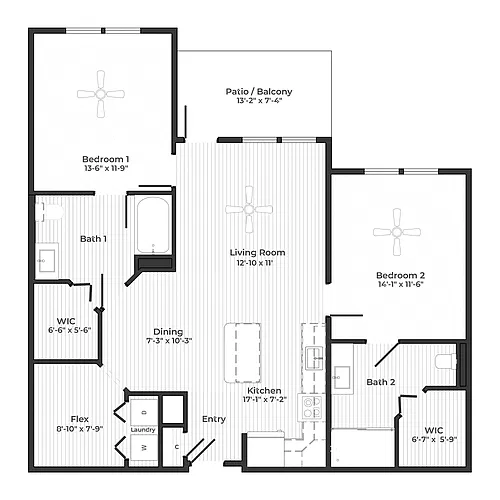 Floor plan The Matlack