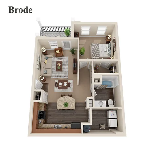 Floor plan Brode
