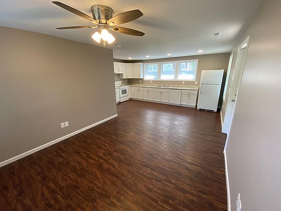 Main room and kitchen