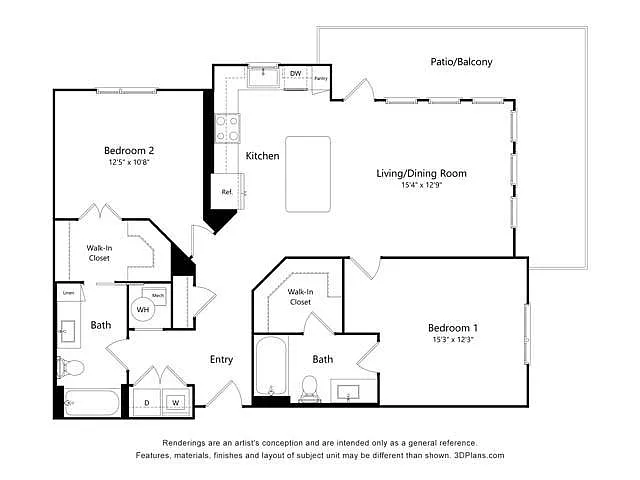 Floor plan B3