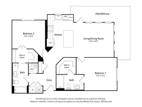 Floor plan B3