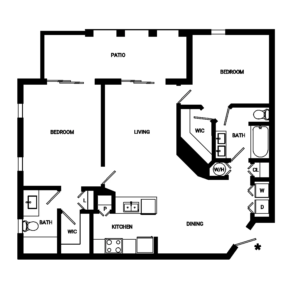 Floor plan B2