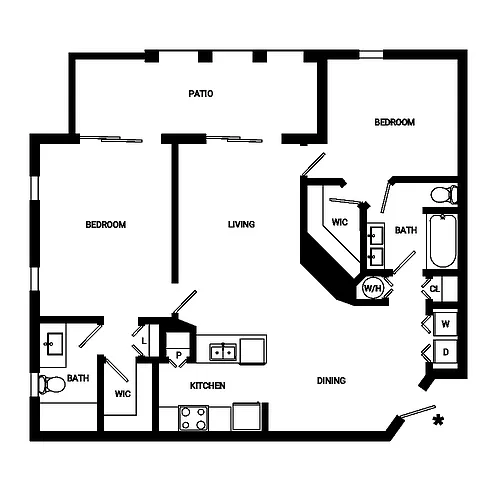 Floor plan B2