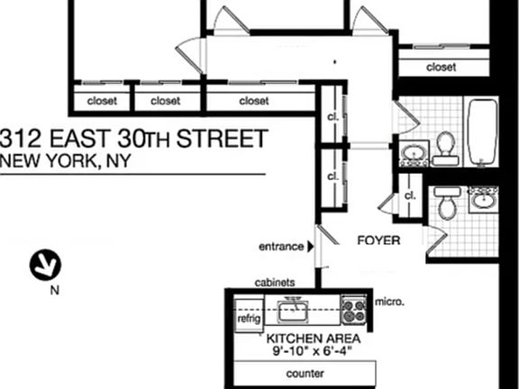 2nd image of 312 E 30th St APT 14D