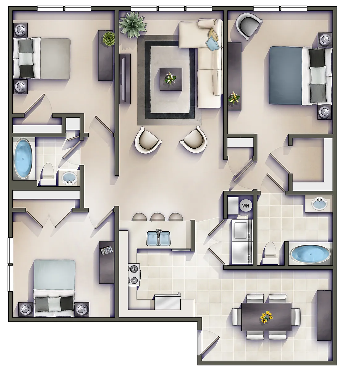 Floor plan The Ocracoke