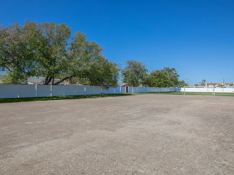 Outdoor sports field.