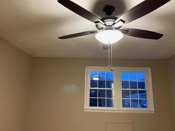 new ceiling fan in master bedroom