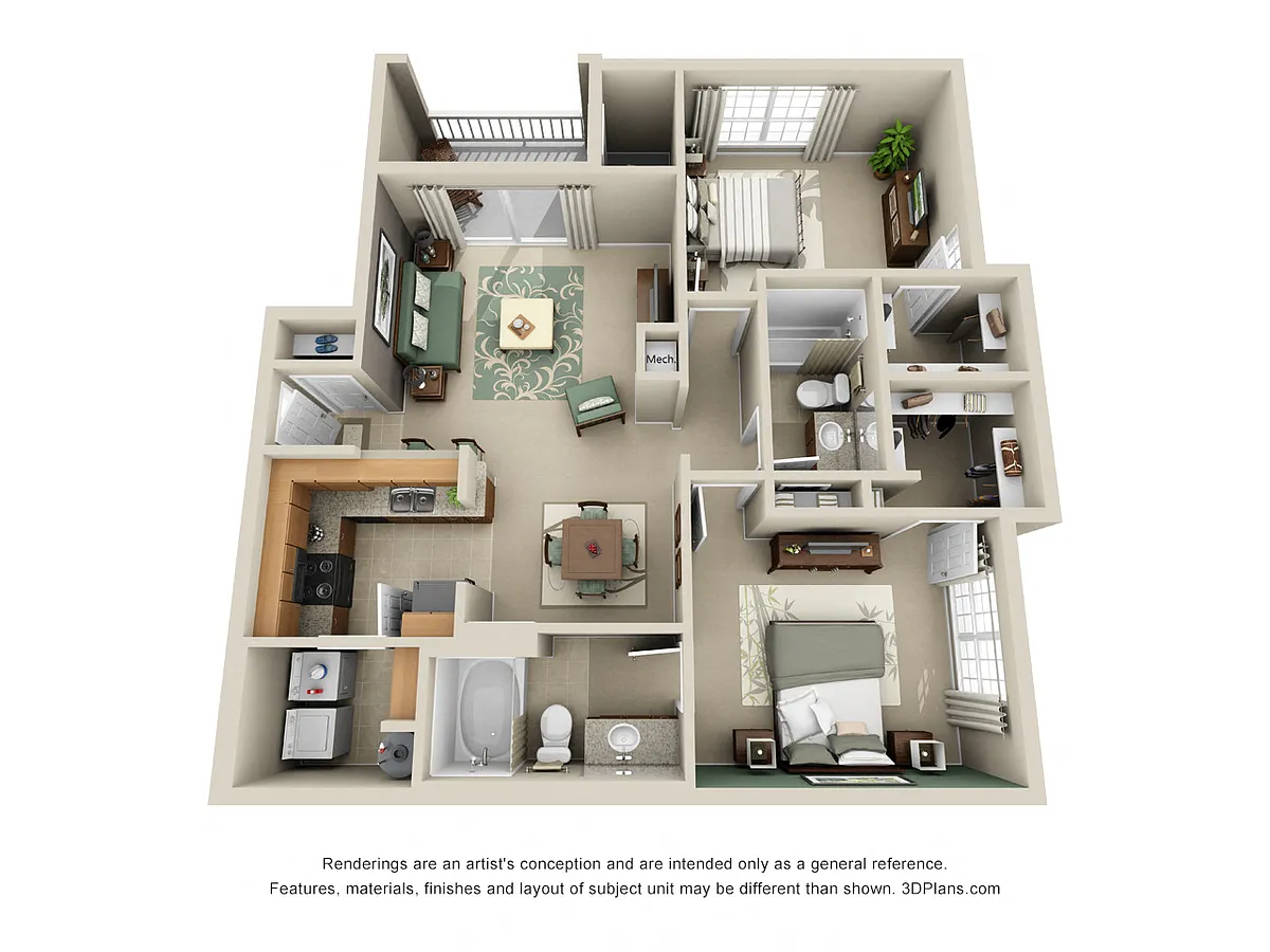 Floor plan Hatteras