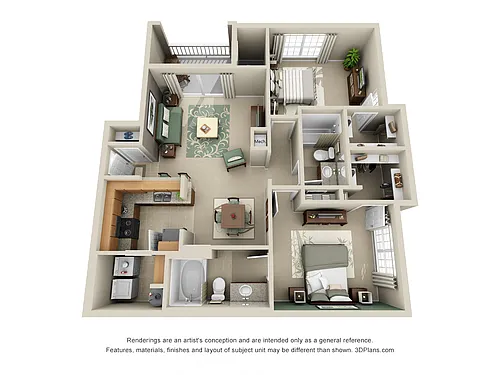 Floor plan Hatteras