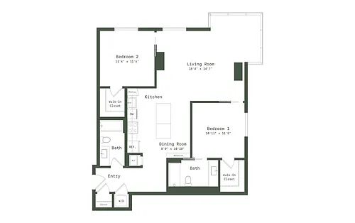 Floor plan TD2P