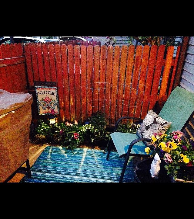 Back patio