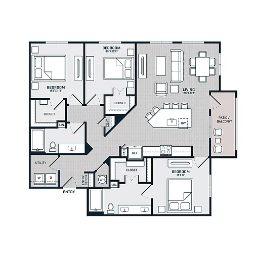 Floor plan C1