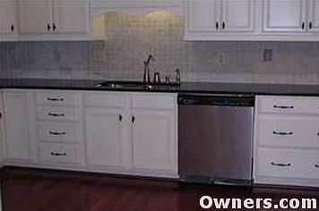 undermount sink, granite tops, new disposal, new faucet