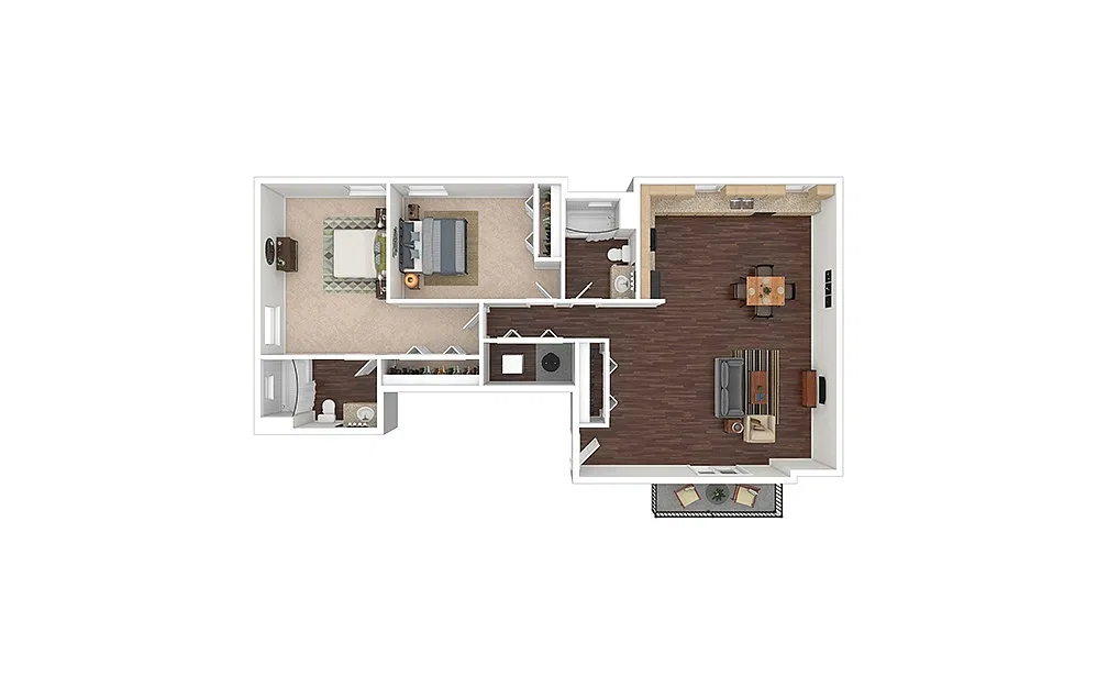 Floor plan Orchid - Classic