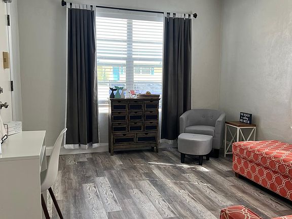 Living room when furnished