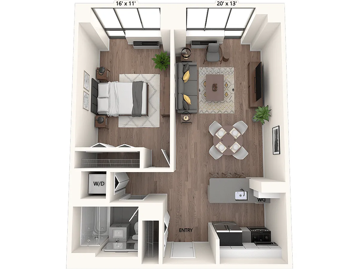 Floor plan A1-PH15-915sq