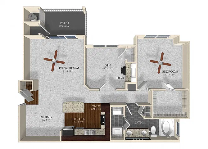 Floor plan A42