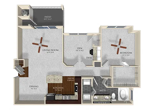 Floor plan A42