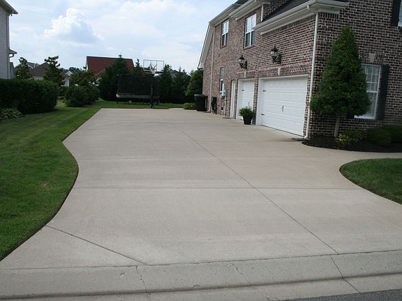 Extra Wide Driveway