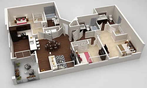 Floor plan Hawkins
