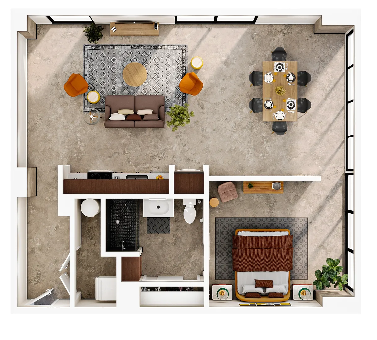 Floor plan B2