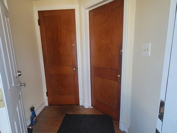 Entrance on the left