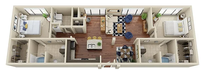 Floor plan B4