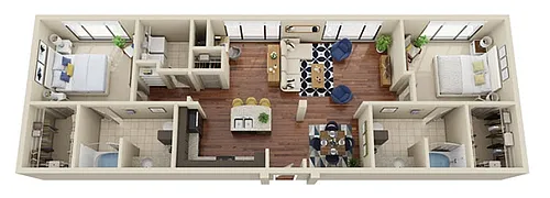 Floor plan B4