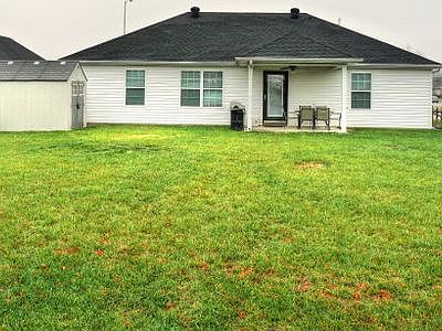 Large backyard