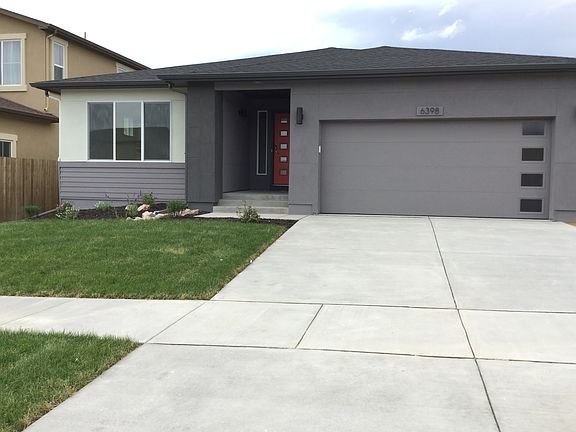 Modern Exterior Photo representing home to be built and may demonstrate optional features