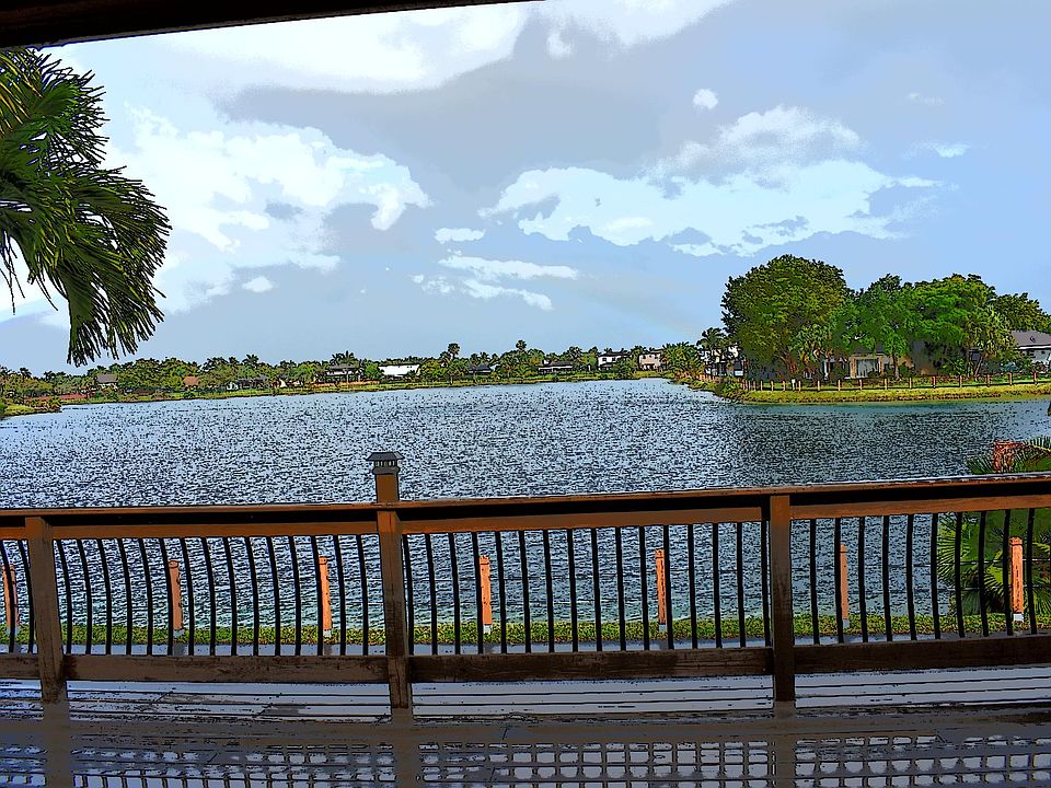 Lake home with large patio deck and spectacular views