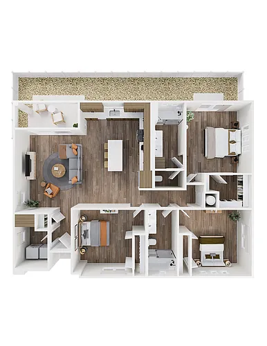 Floor plan The Mesquite