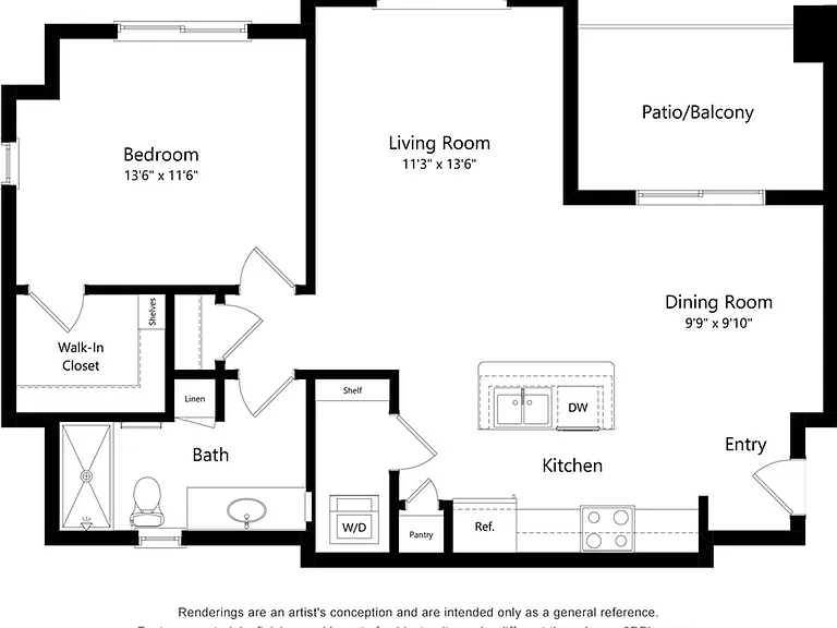 1 Bedroom | 1 Bath 1 Bedroom | 1 Bath