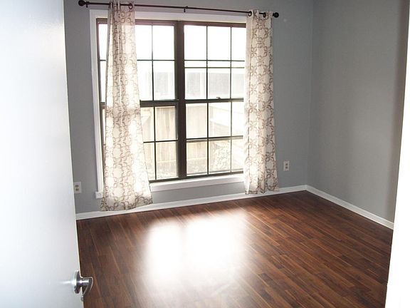Large windows in bedroom