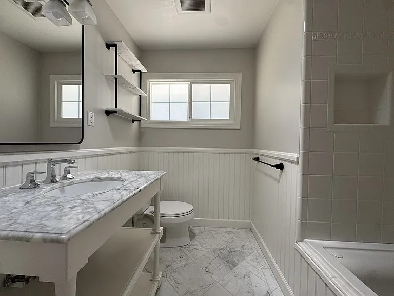 Hall bathroom