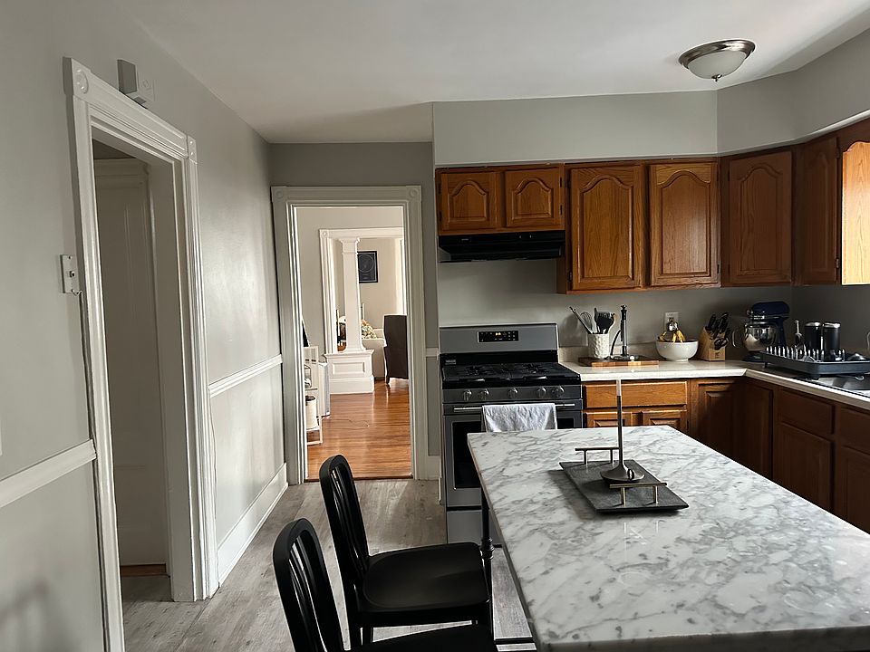 Kitchen looking into the dinning room and living room