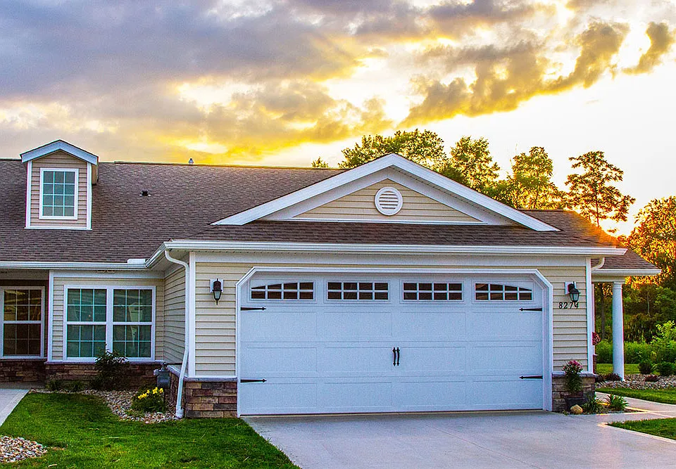 Apartments with Attached Garages, in a Real Neighborhood