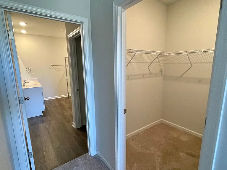 Primary Closet and Bath