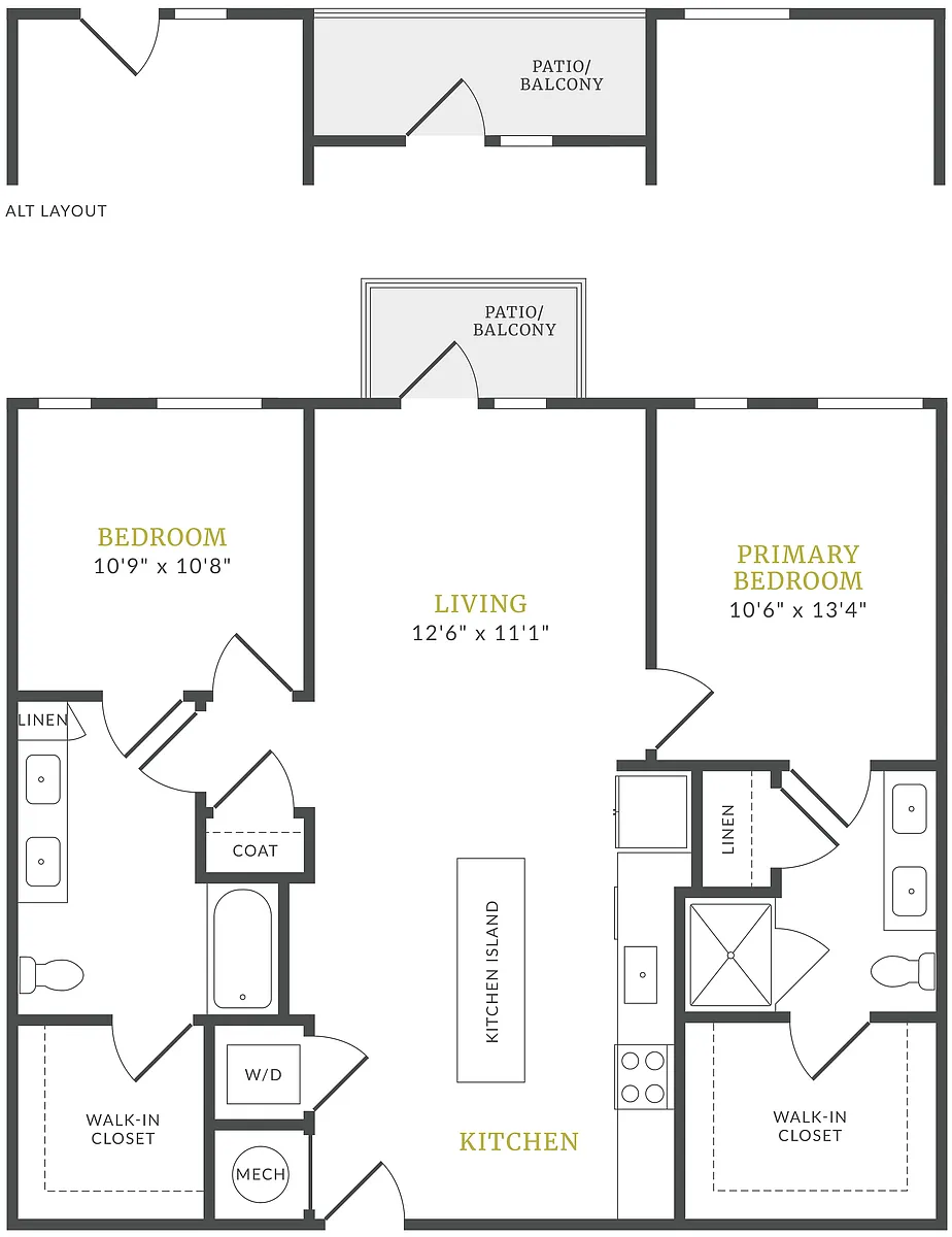Floor plan B3