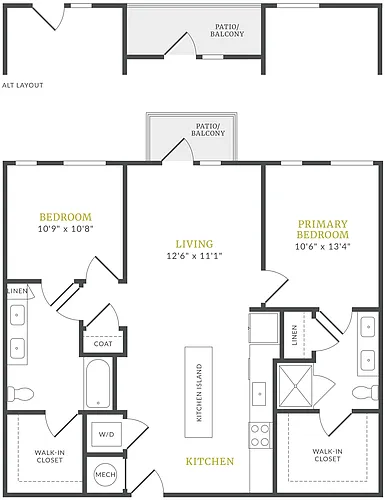 Floor plan B3