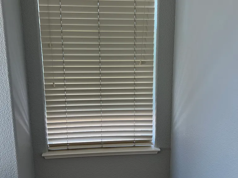 Quality shades in all bedrooms.