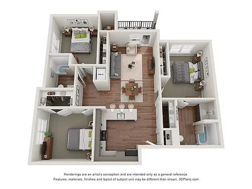 Floor plan C3