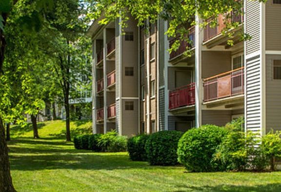 Back of apartment
