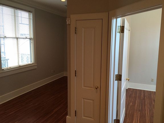 View of Bedroom and Living Room from Hall