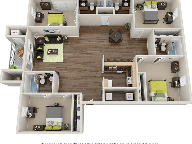 The Club at Chandler - Student Housing Priced per Bed — Photo 23