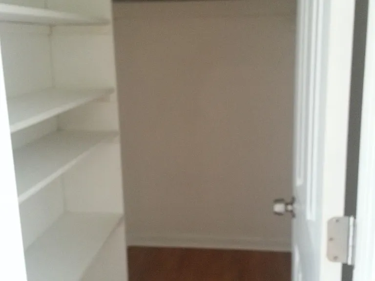 Walk-in master closet