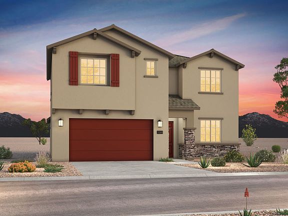 Stockdale home exterior B with decorative shutters and trim