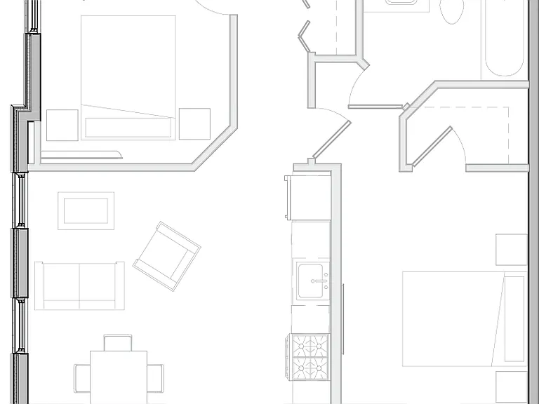Two bedroom, two bath 754 square foot apartment home Two bedroom, two bath 754 square foot apartment home